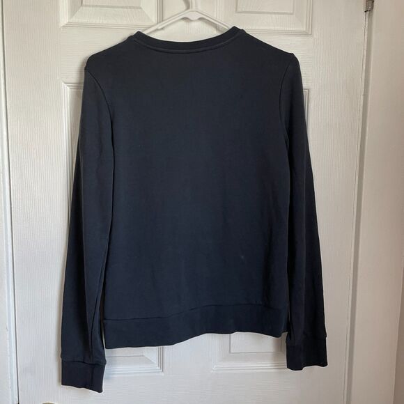 A.P.C. V2.0 Printed Cotton Sweatshirt In Blue - Picture 6 of 7
